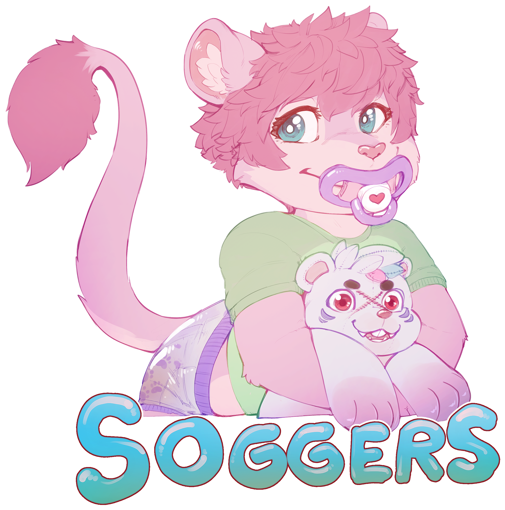 Soggers Sticker | Sticky Paws Printing